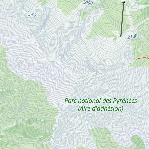 Map of Pic d'Arrouye