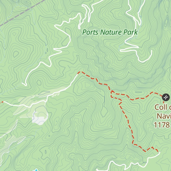 Map of Coll Roig