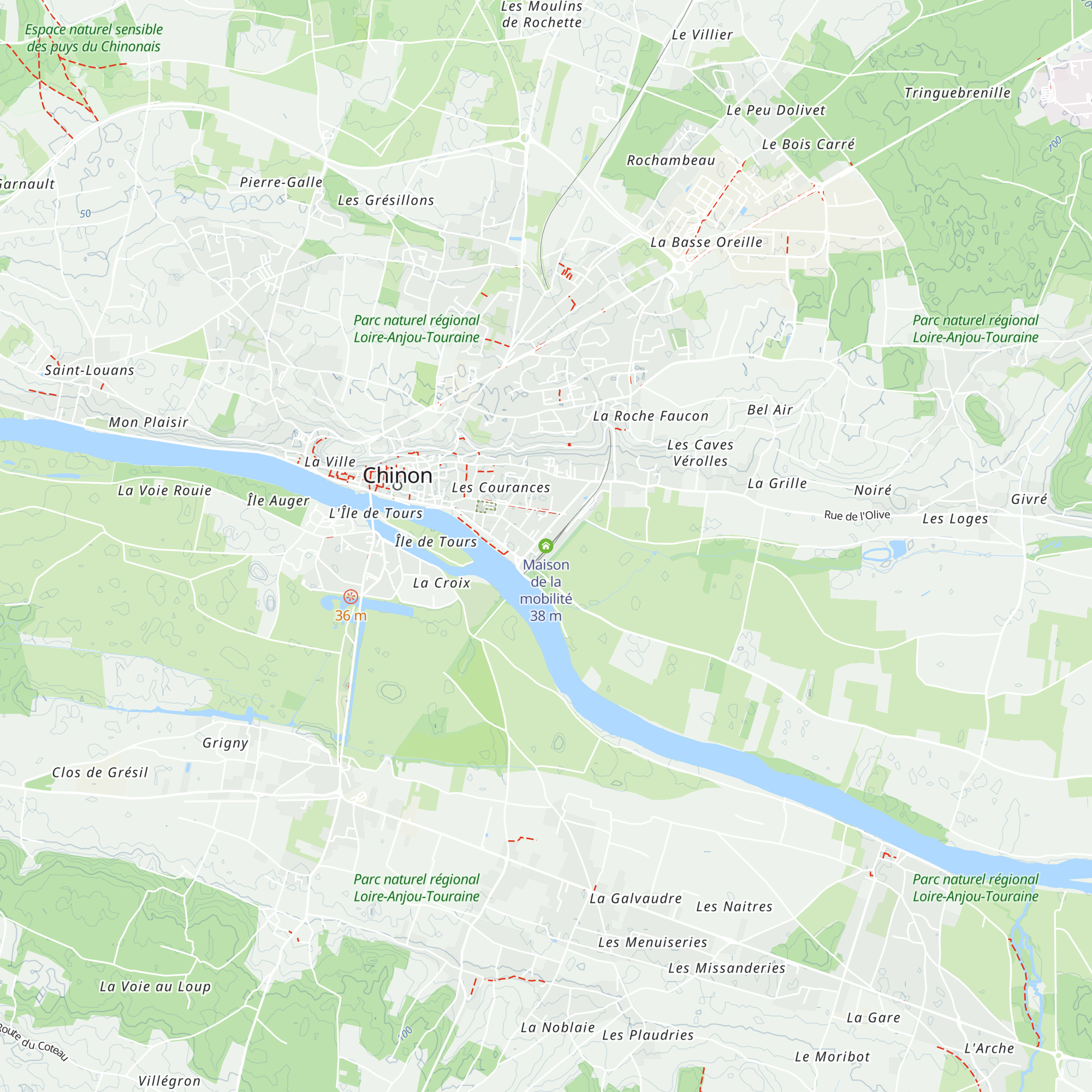 Maison de la mobilité map