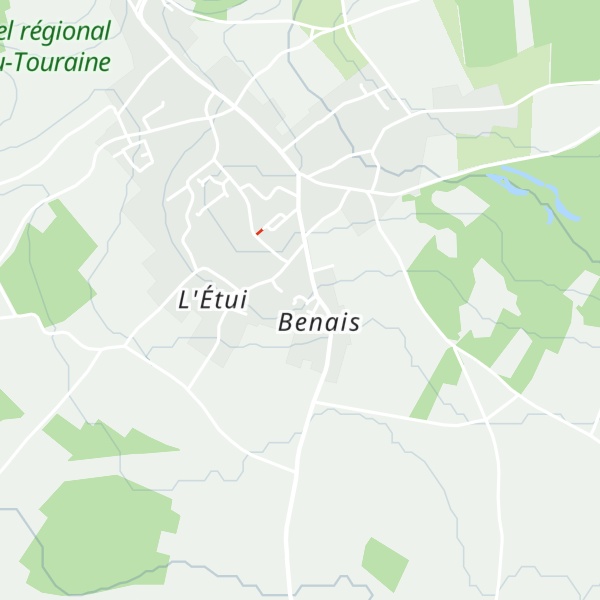 Map of Gîte des Figuiers