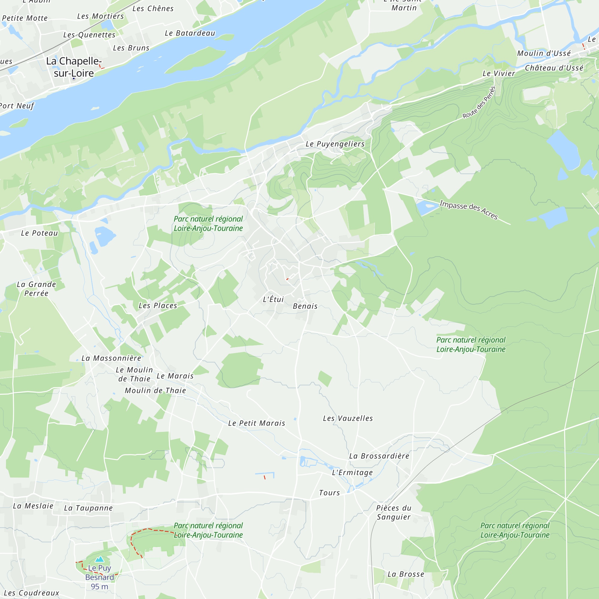 Gîte des Figuiers map