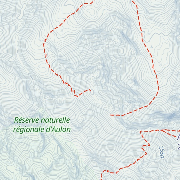 Map of Pic de Montfaucon