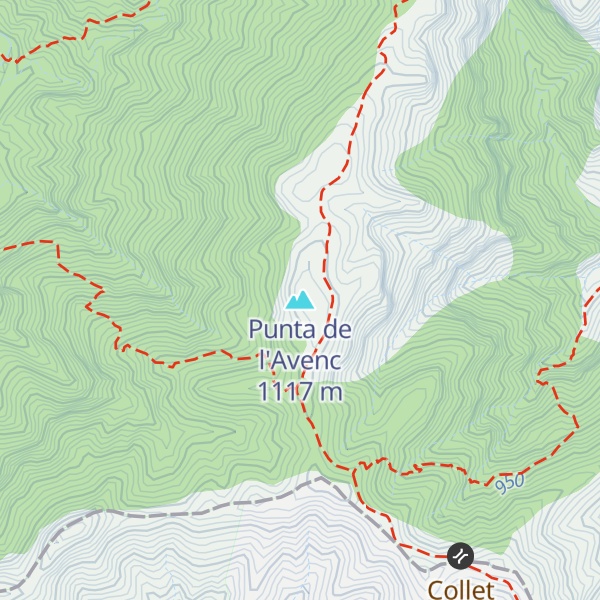 Map of Punta de l'Avenc