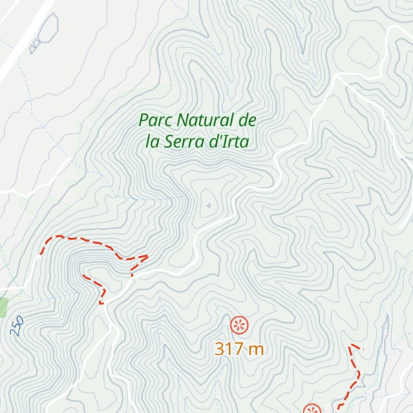Map of Lo Tòlec