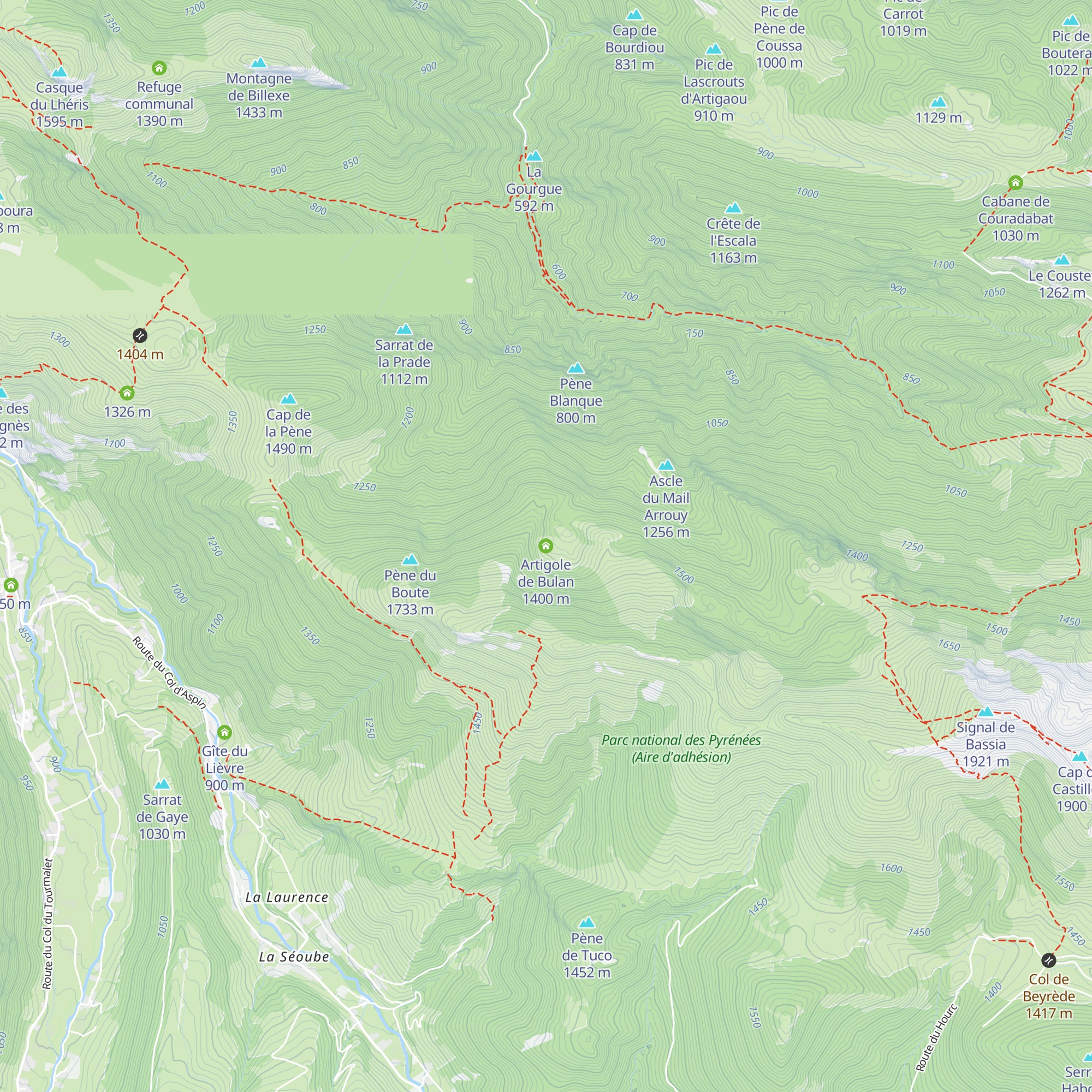 Artigole de Bulan map