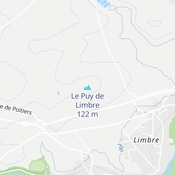 Map of Le Puy de Limbre