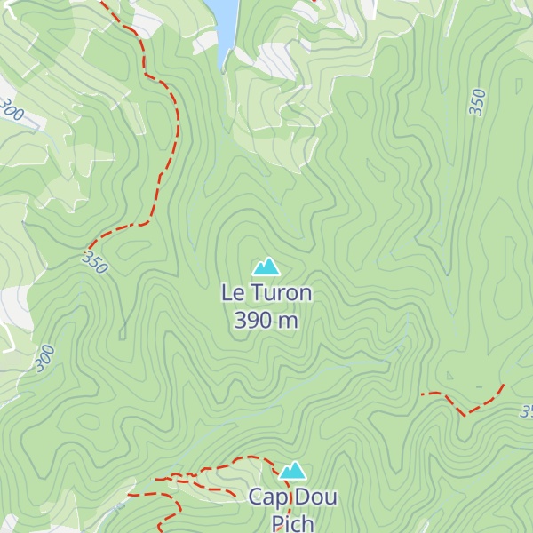 Map of Le Turon