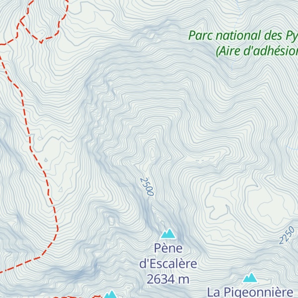 Map of Pic du Bassia