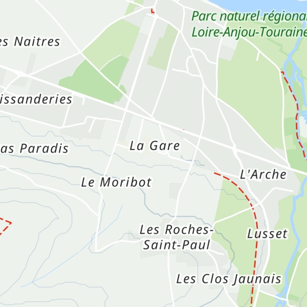 Map of Gîte de la Gare