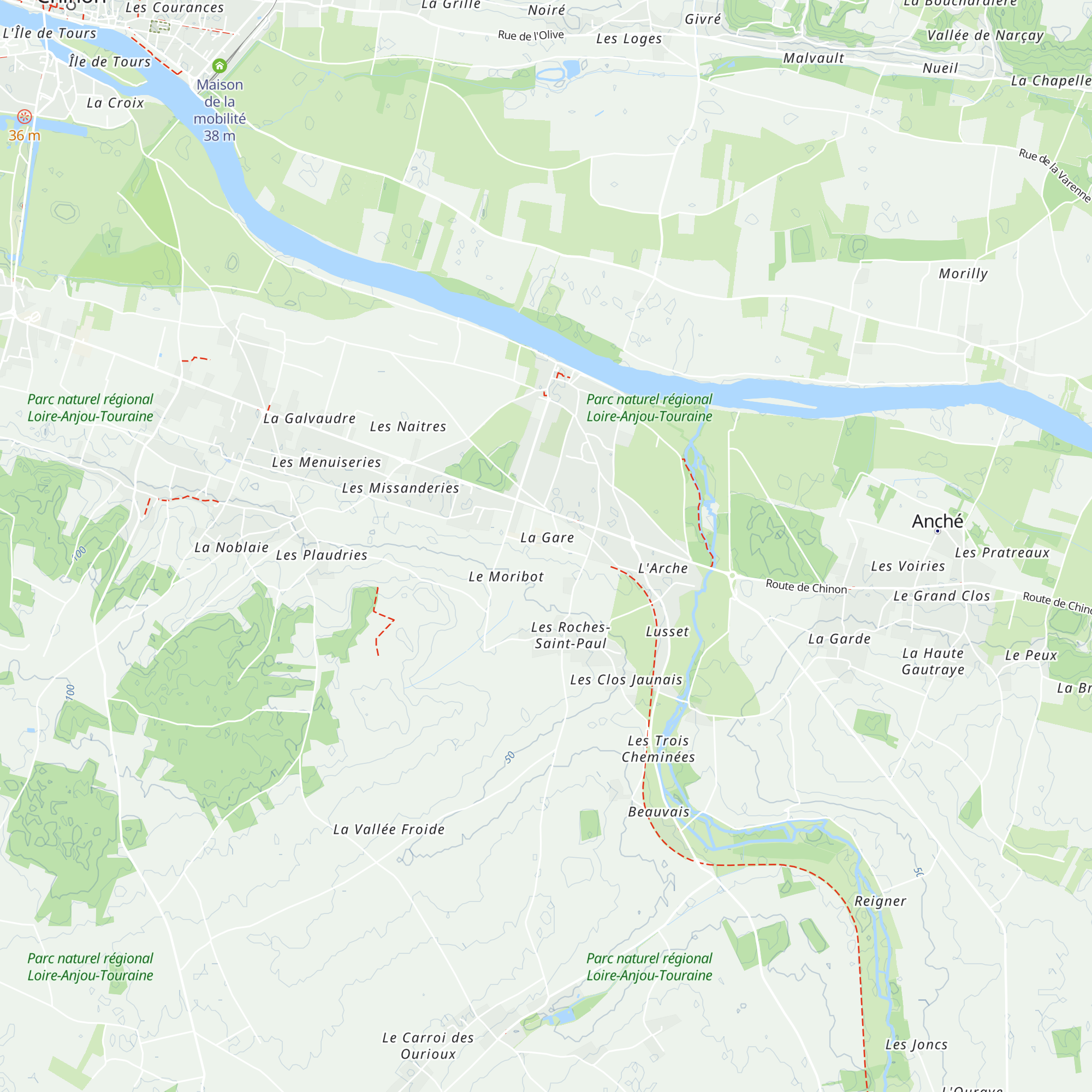 Gîte de la Gare map