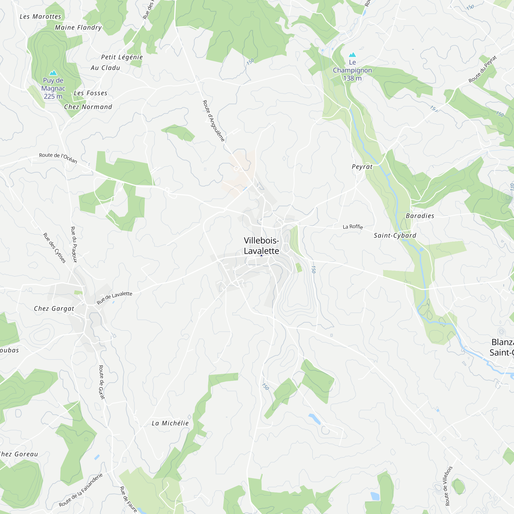 Office de Tourisme du Pays d'Horte et de Lavalette map