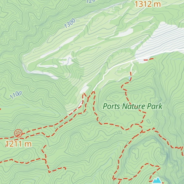 Map of Refugi de Mas del Frare