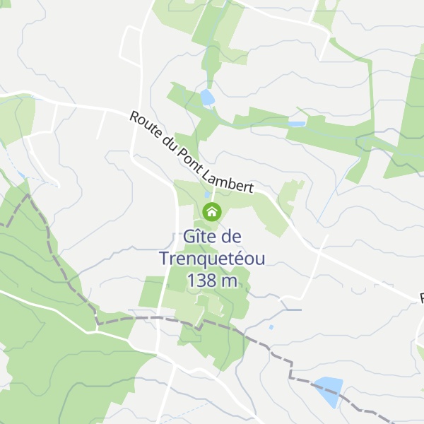 Map of Gîte de Trenquetéou