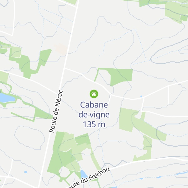 Map of Cabane de vigne