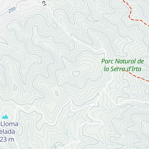 Map of Tossal dels Ratons