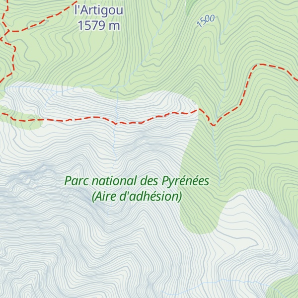 Map of Pène de Bédout