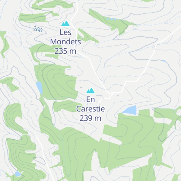 Map of En Carestie