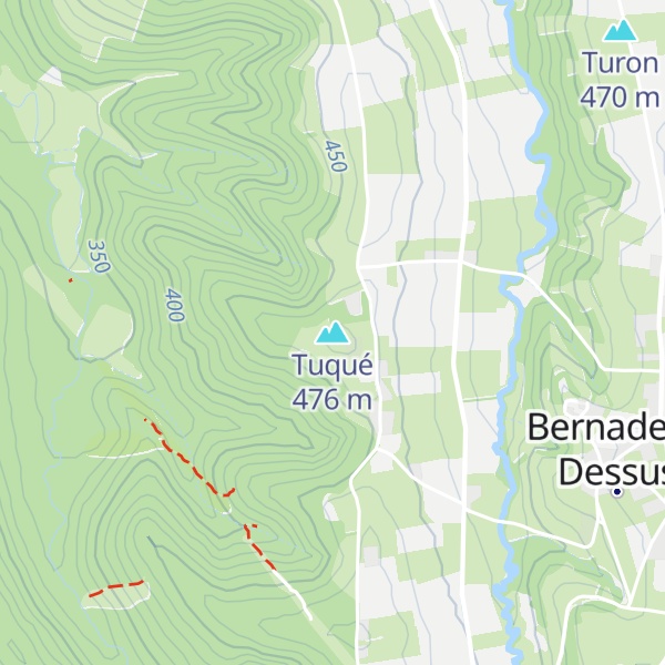 Map of Tuqué