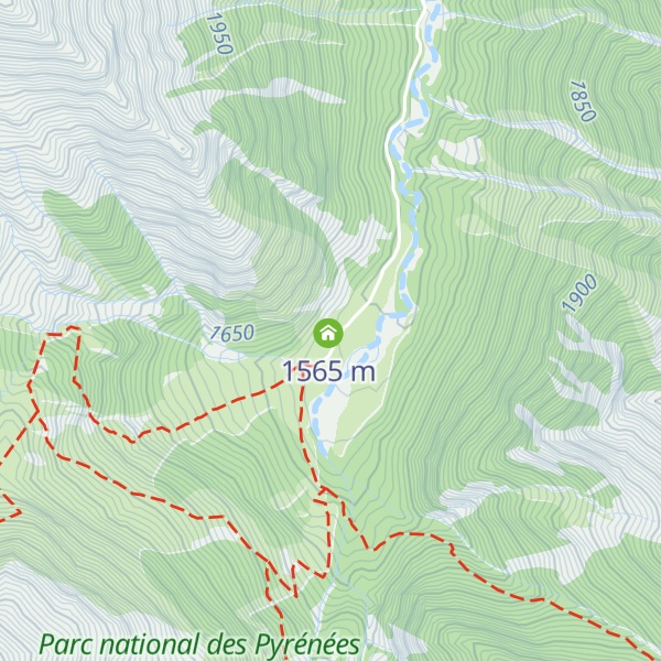 Map of Hospice du Rioumajou