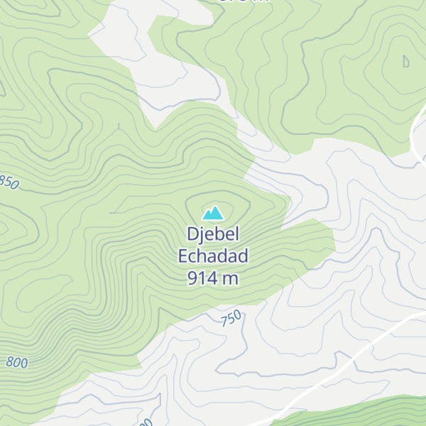 Map of Djebel Echadad