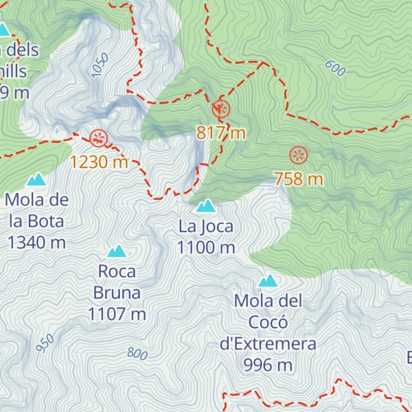 Map of La Joca