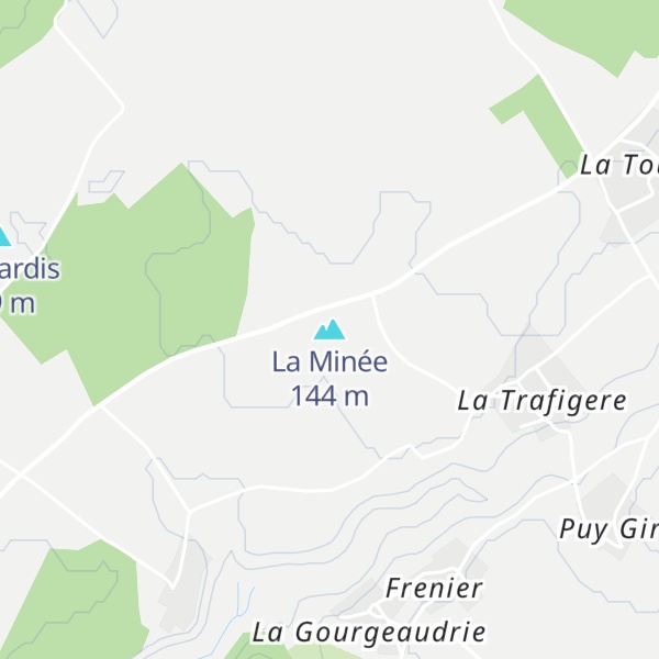 Map of La Minée