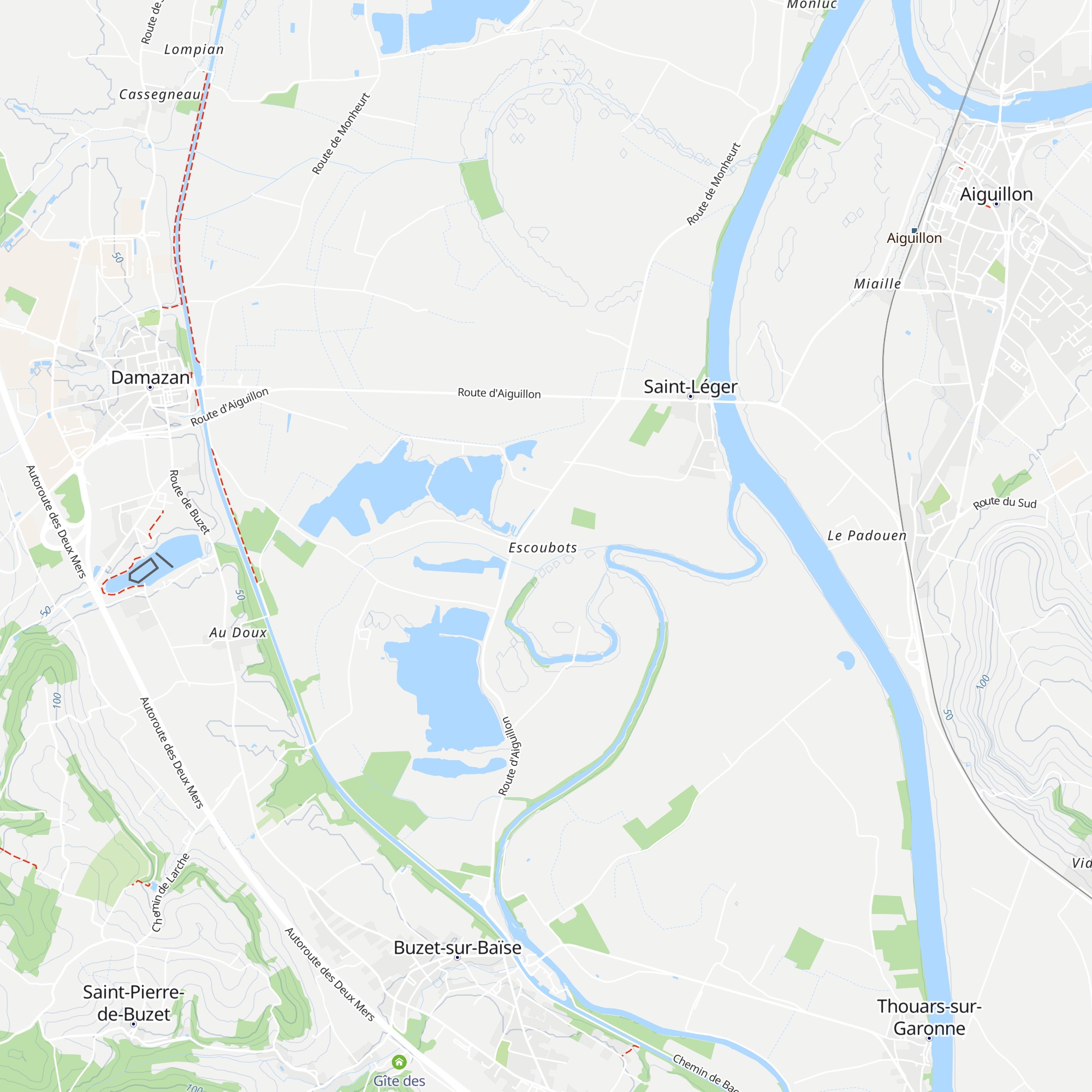 Gîte du Pêcheur map