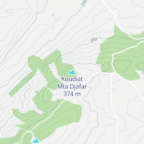 Map of Koudiat Mta Djafar