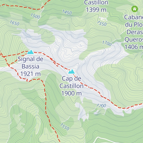 Map of Cap de Castillon