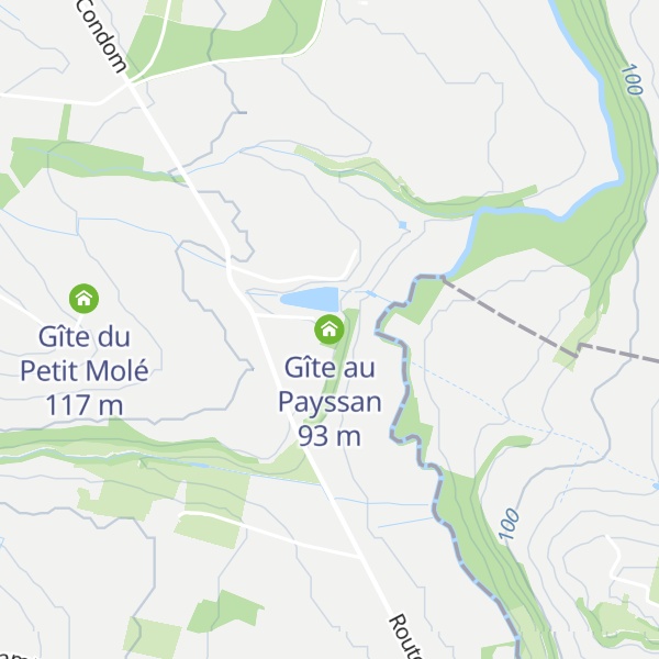Map of Gîte au Payssan