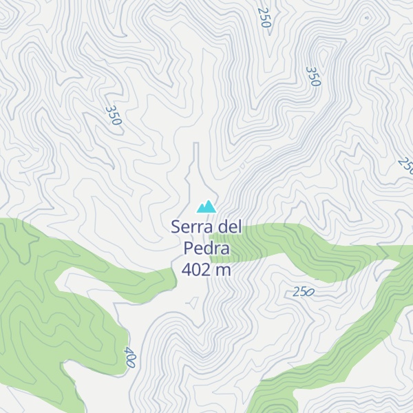 Map of Serra del Pedra
