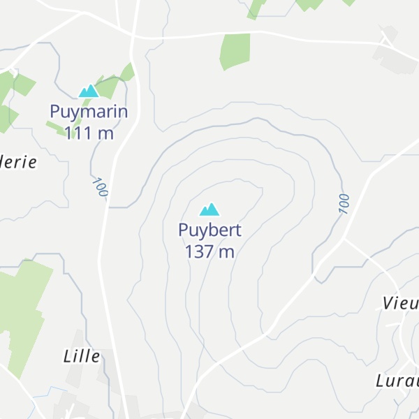 Map of Puybert
