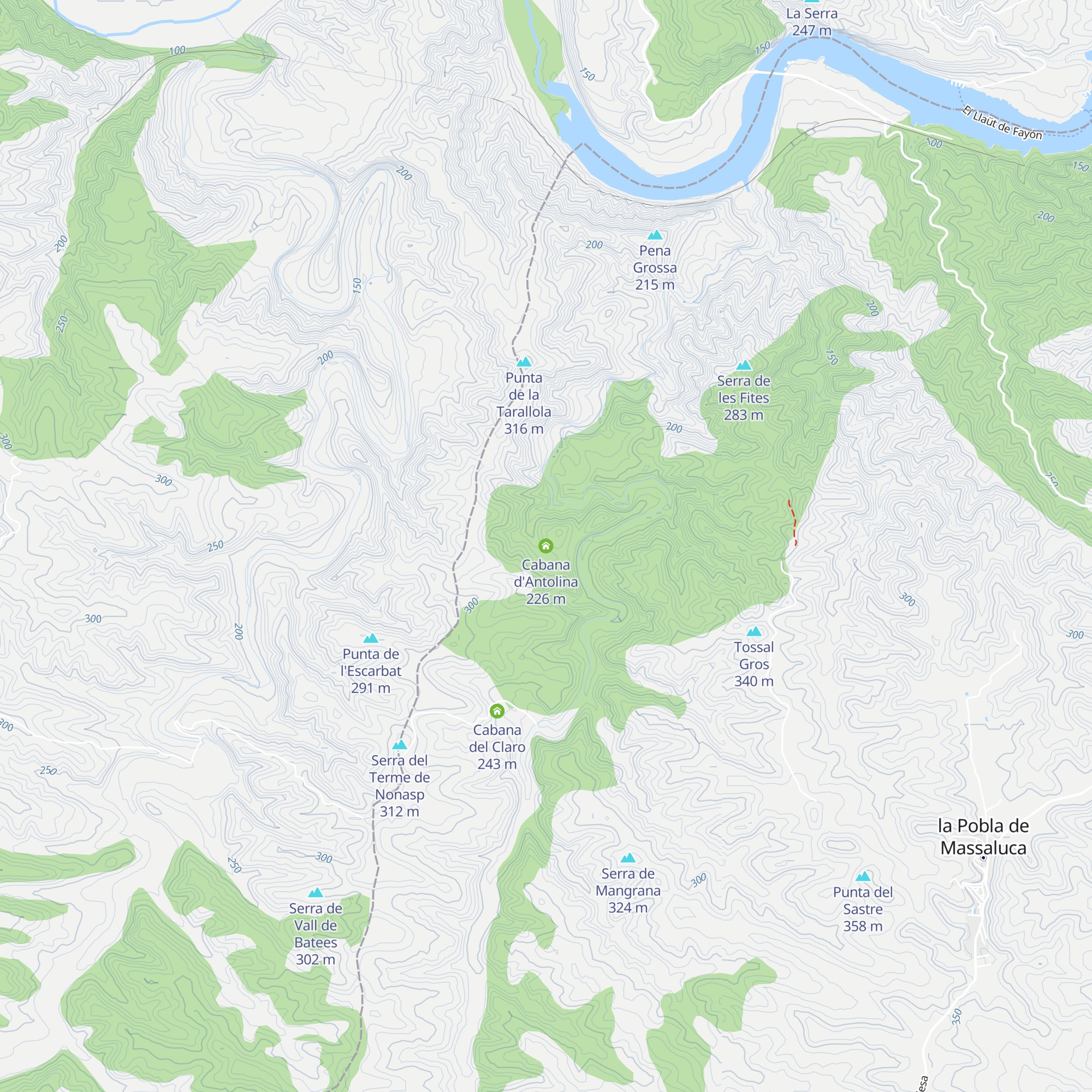 Cabana d'Antolina map