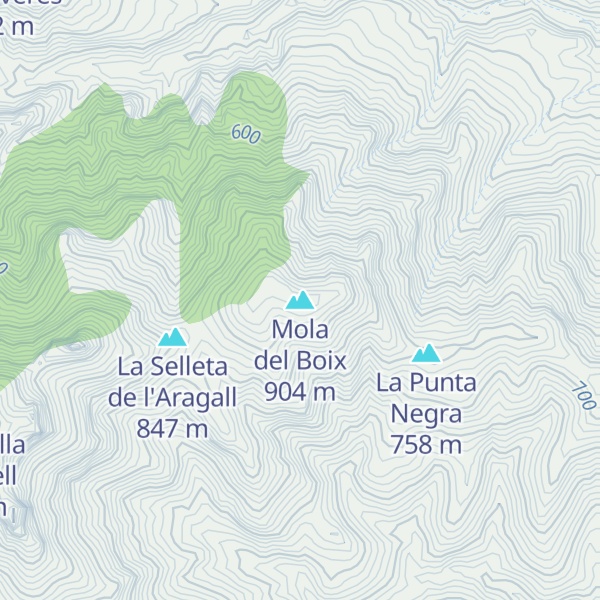 Map of Mola del Boix