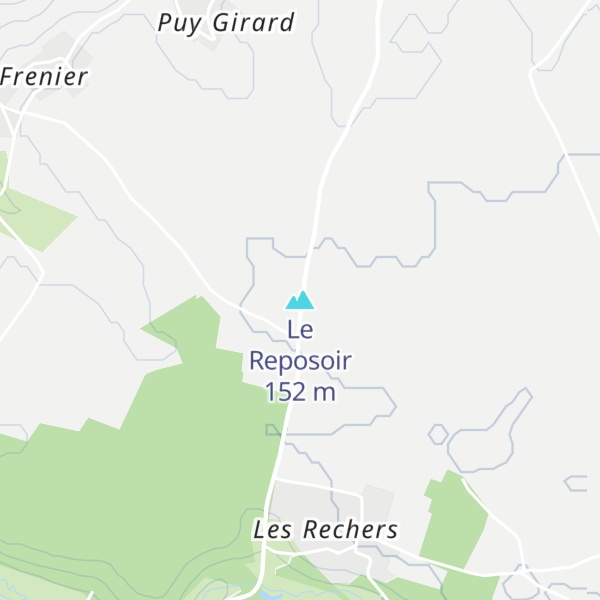 Map of Le Reposoir