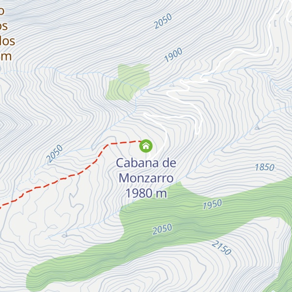 Map of Cabana de Monzarro