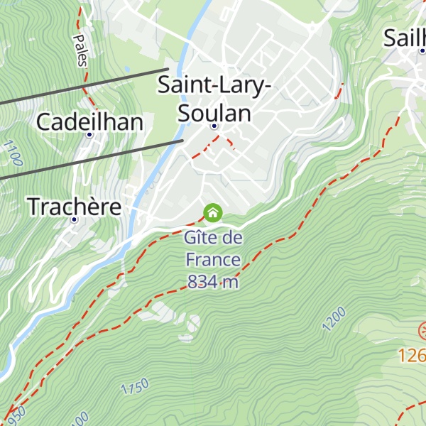 Map of Gîte de France