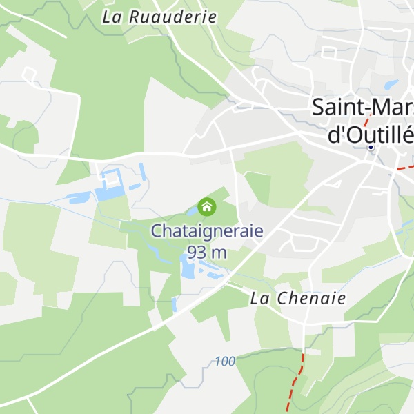 Map of Chataigneraie