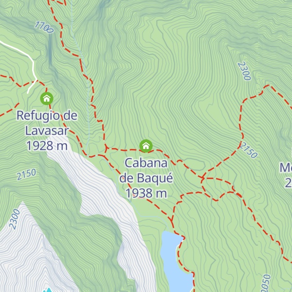Map of Cabana de Baqué