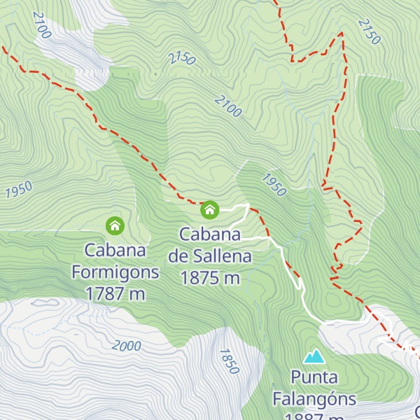 Map of Cabana de Sallena