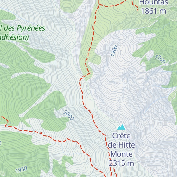 Map of Cap de Laubère
