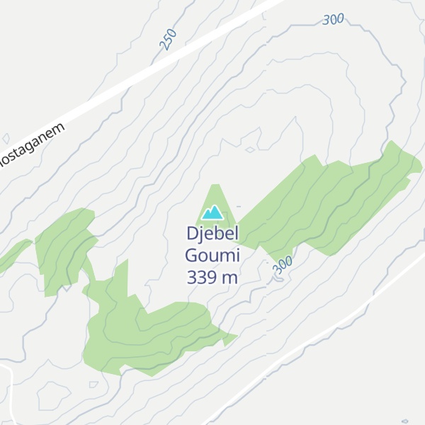 Map of Djebel Goumi