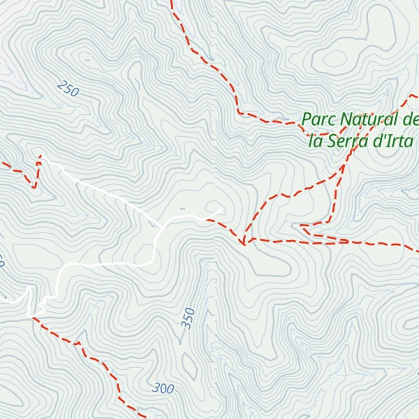Map of Alt de la Bota
