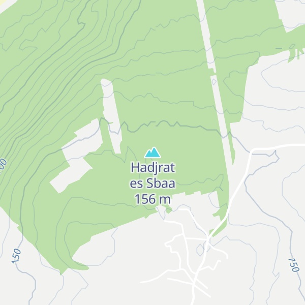 Map of Hadjrat es Sbaa