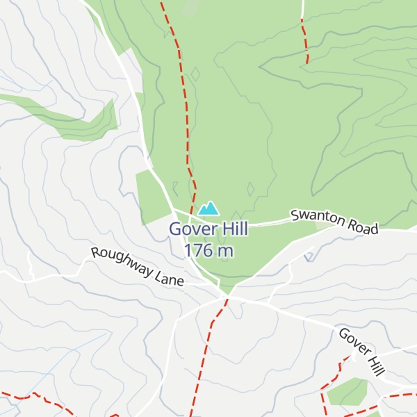 Map of Gover Hill