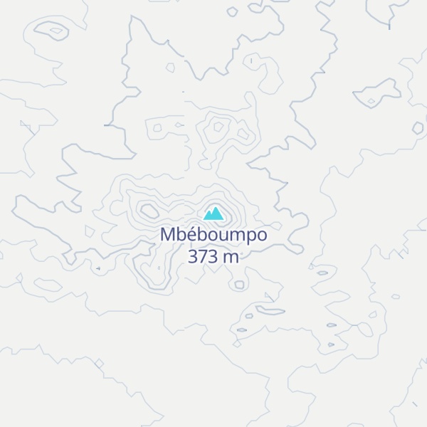 Map of Mbéboumpo