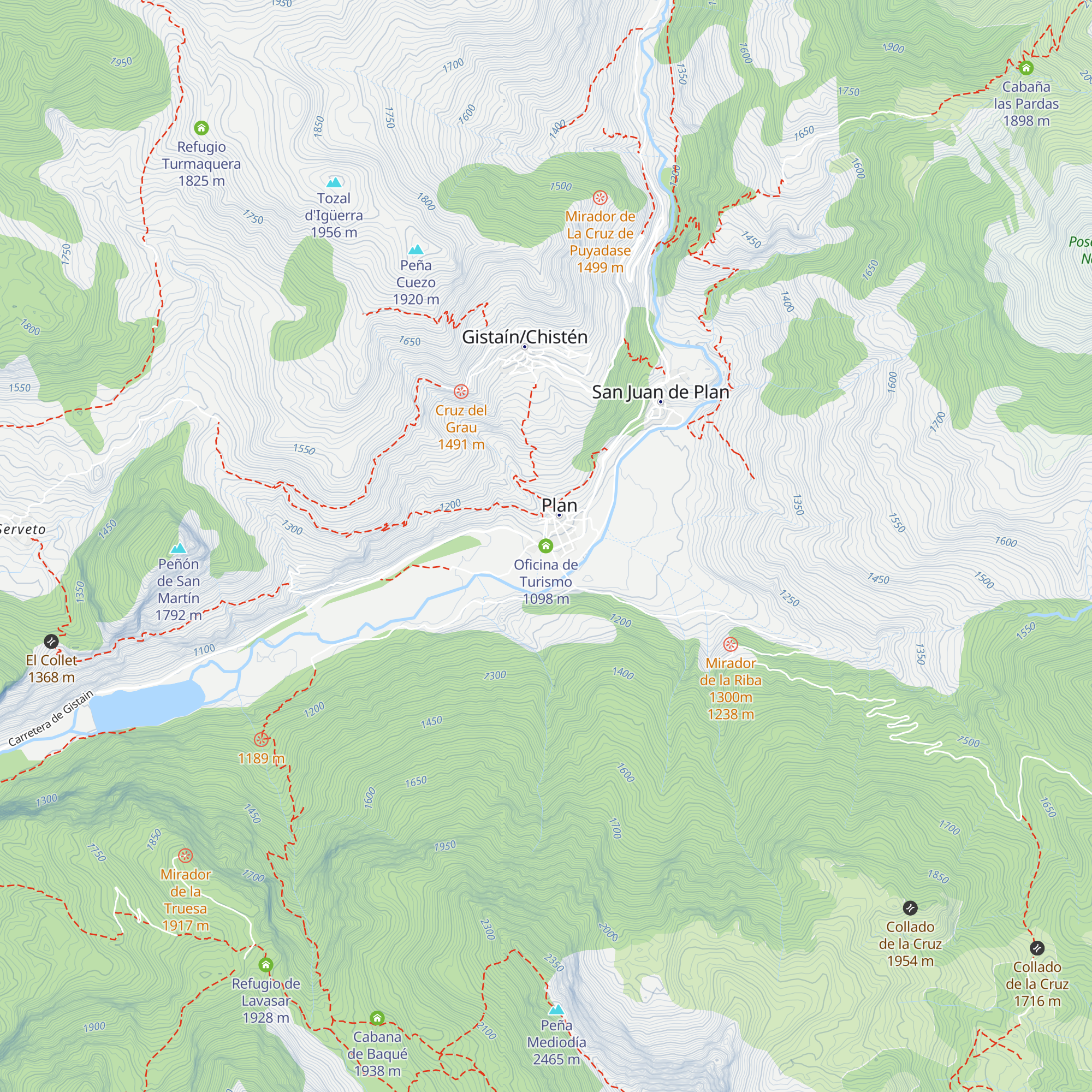 Oficina de Turismo map