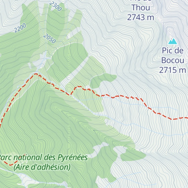 Map of Cabane du Thou