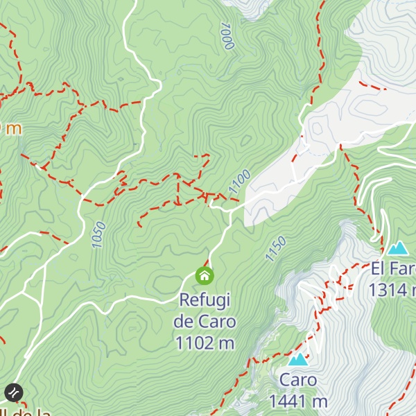 Map of Refugi Caro UEC Pepito Anguera