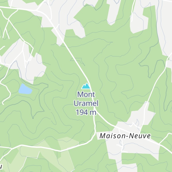 Map of Mont Uramel